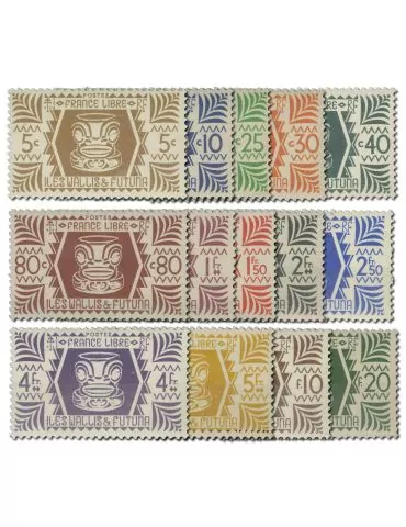 n° 133/146 - Timbre WALLIS ET FUTUNA Poste