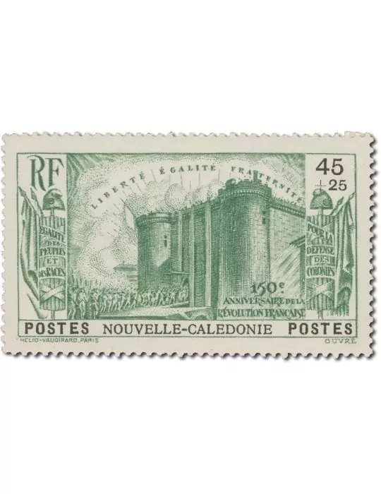 n° 175/179 - Timbre NOUVELLE CALEDONIE Poste