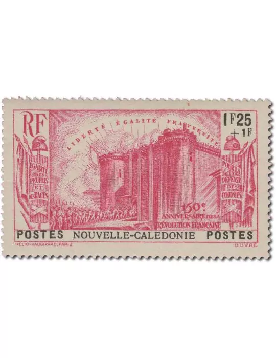 n° 175/179 - Timbre NOUVELLE CALEDONIE Poste