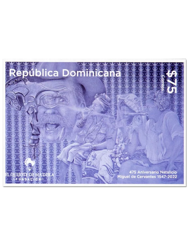 n° 81 - Timbre DOMINICAINE Blocs et feuillets