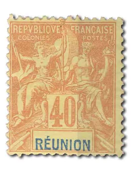n° 32/44 - Timbre REUNION Poste