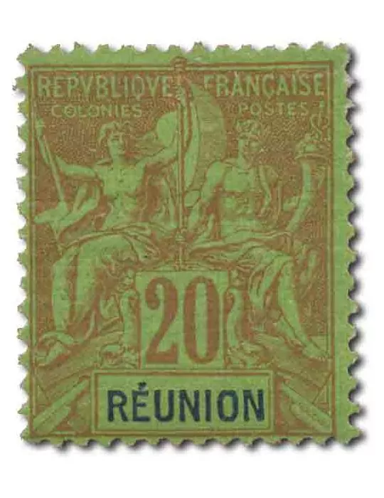 n° 32/44 - Timbre REUNION Poste