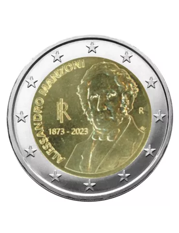 2 EURO COMMEMORATIVE 2023 : ITALIE (Alessandro Manzoni)