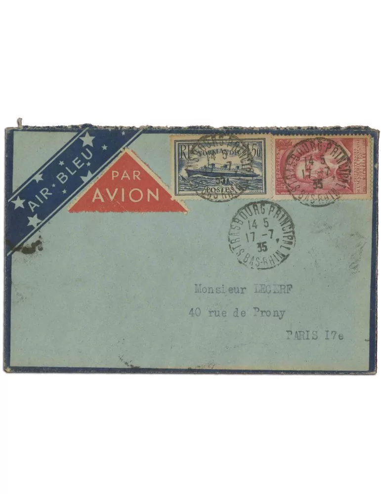 France : Air Bleu, par Avion