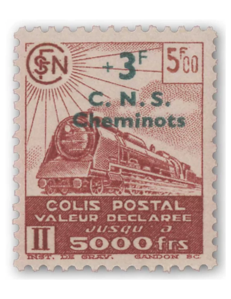 n° 191/199** - Timbre FRANCE Colis Postaux