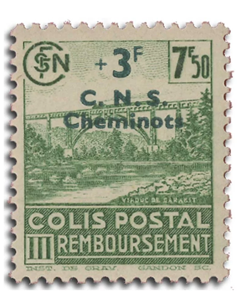 n° 191/199** - Timbre FRANCE Colis Postaux