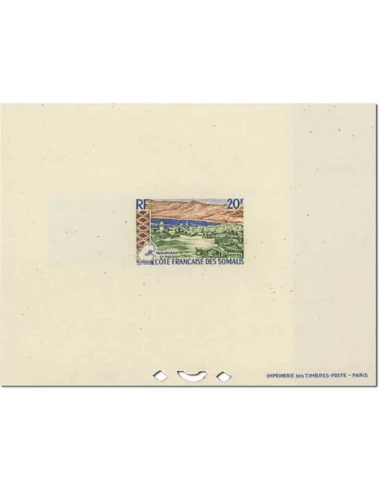 n° 322/323 - Timbre COTE DES SOMALIS Poste