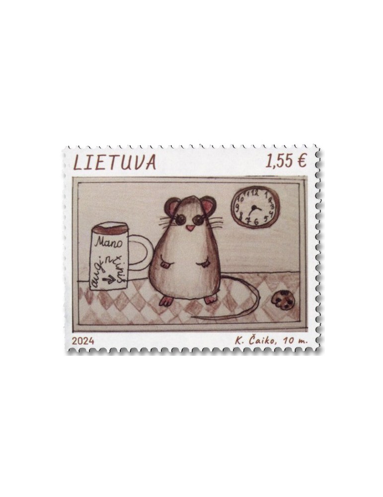 n° 1223 - Timbre LITUANIE Poste
