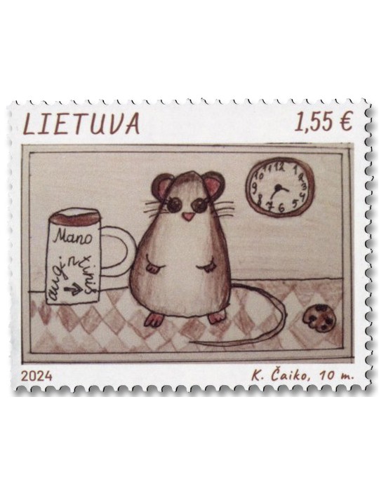 n° 1223 - Timbre LITUANIE Poste
