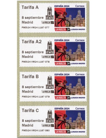 n° 210a - Timbre ESPAGNE Timbres de distributeurs