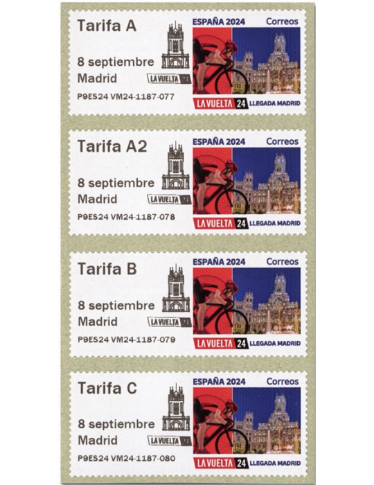 n° 210a - Timbre ESPAGNE Timbres de distributeurs