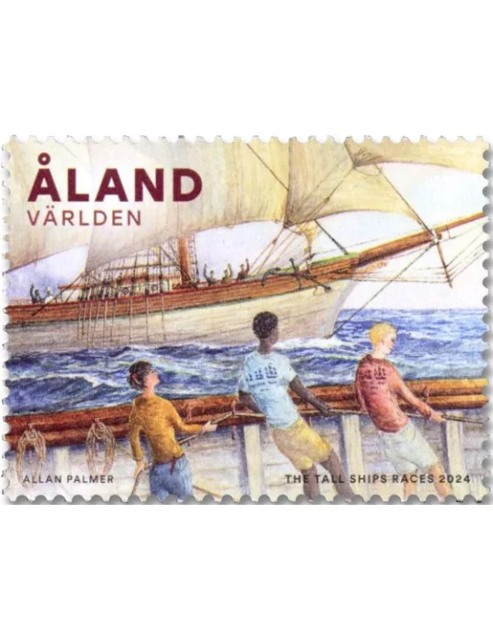 n° 560 - Timbre ALAND Poste