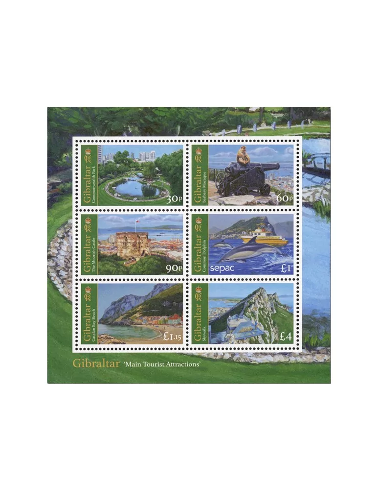 n° F2158 - Timbre GIBRALTAR Poste