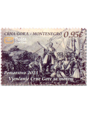 n° 510 - Timbre MONTENEGRO Poste