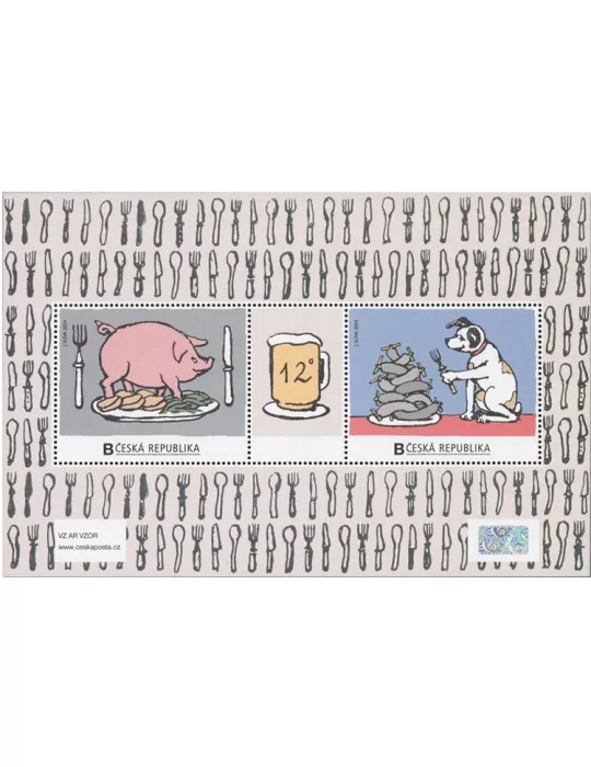 n° 112 - Timbre TCHEQUE (République) Blocs et feuillets