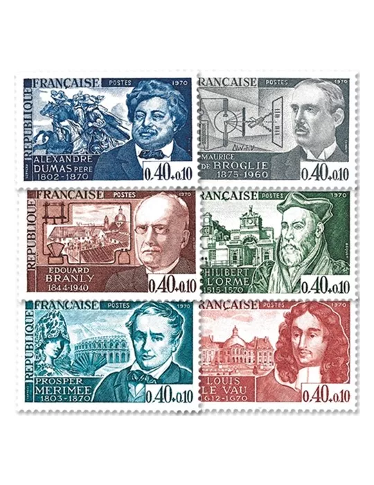 n° 1623/1628 - Timbre France Poste