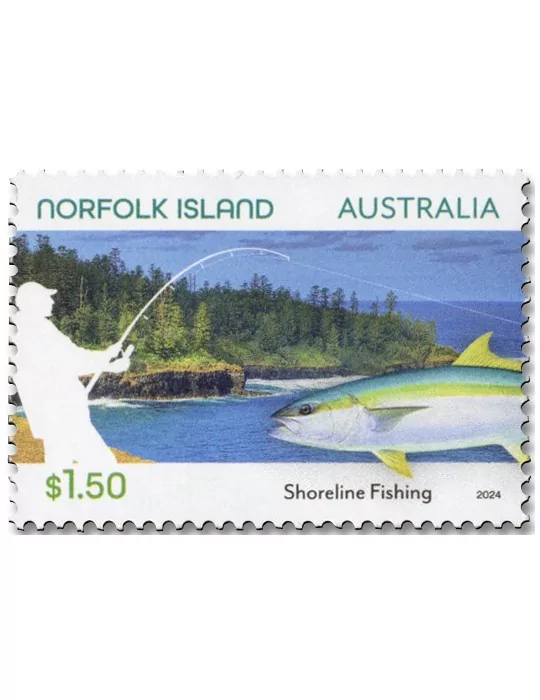 n° 1245/1246 - Timbre NORFOLK Poste