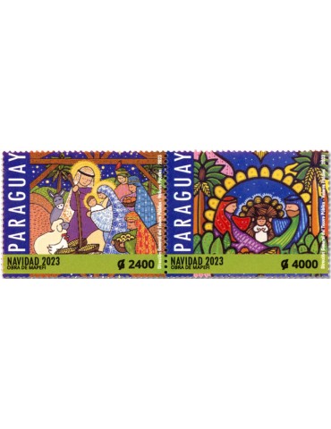 n° 3347/3348 - Timbre PARAGUAY Poste