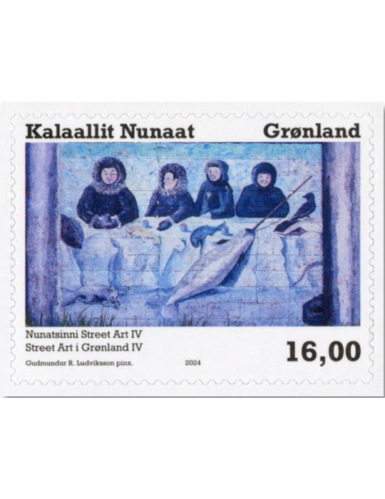 n° 957/958 - Timbre GROENLAND Poste