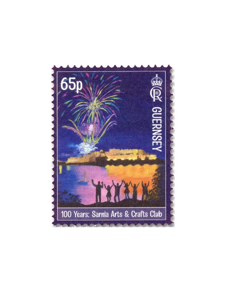 n° 2037/2040 - Timbre GUERNESEY Poste