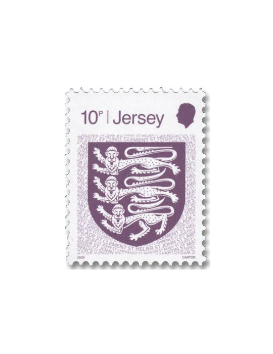 n° 2839/2849 - Timbre JERSEY Poste