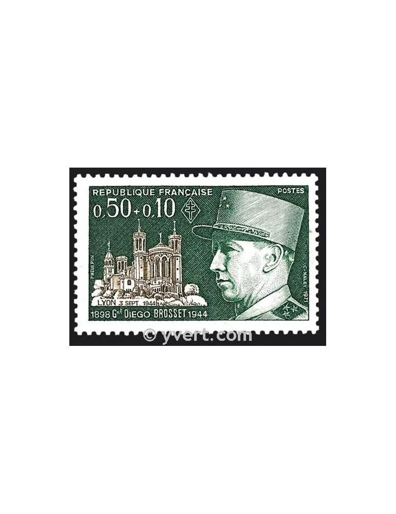 n° 1668 - Timbre France Poste