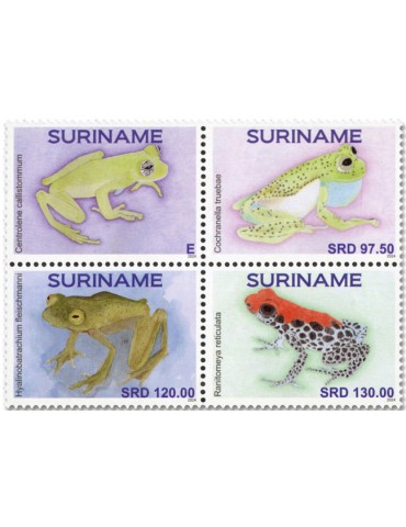 n° 3398/3401 - Timbre SURINAM Poste