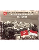 n° 1724 - Timbre ORDRE de MALTE Poste