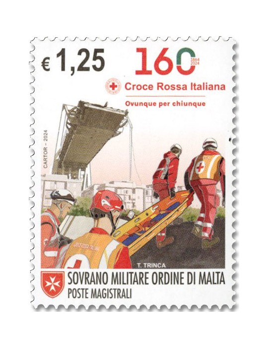 n° 1726 - Timbre ORDRE de MALTE Poste