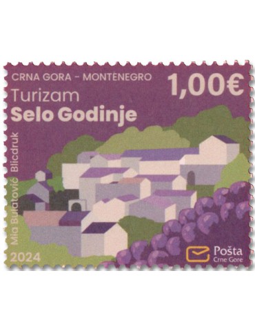 n° 518 - Timbre MONTENEGRO Poste