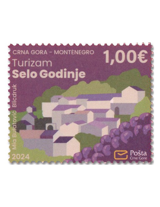 n° 518 - Timbre MONTENEGRO Poste
