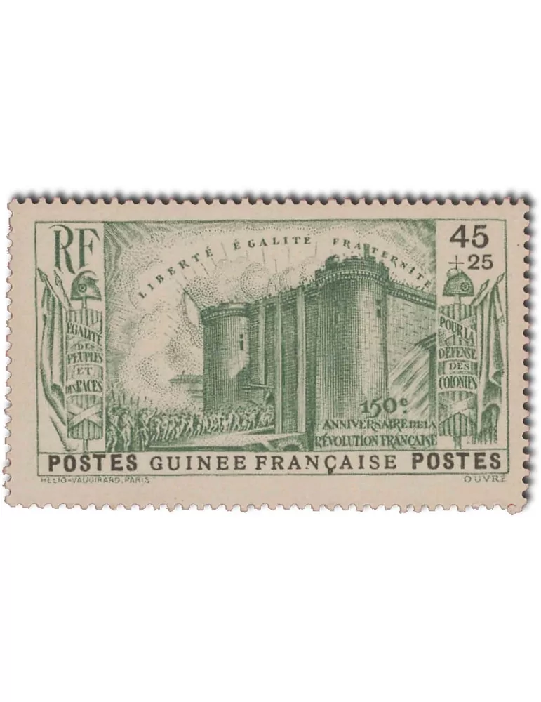 n° 153/157** - Timbre GUINEE Poste