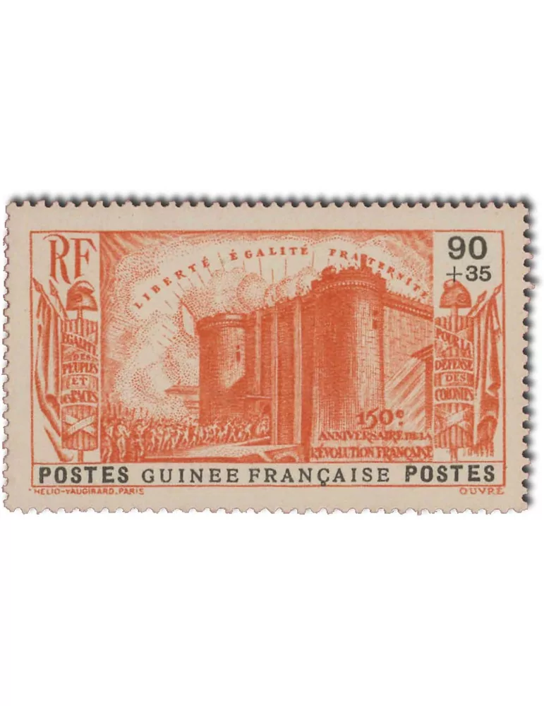 n° 153/157** - Timbre GUINEE Poste