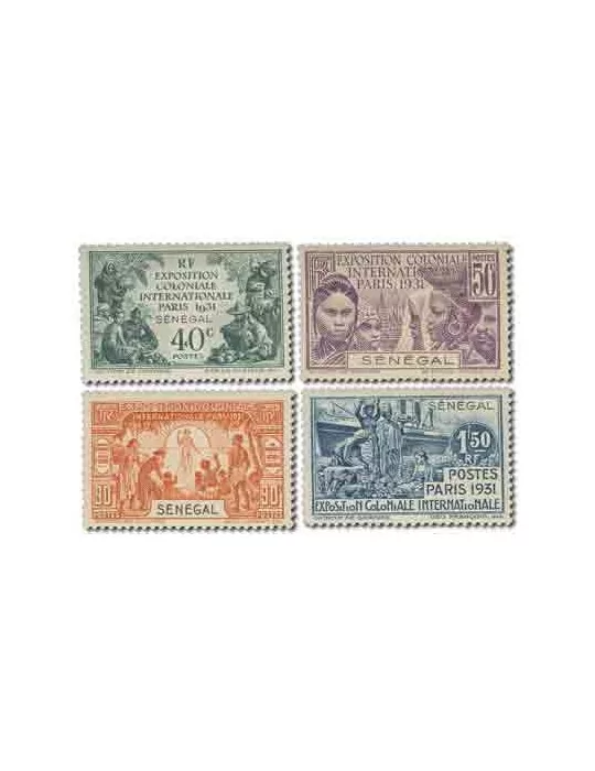 n° 110/113* - Timbre SENEGAL Poste
