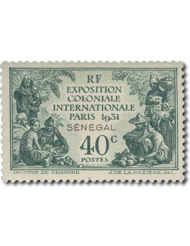 n° 110/113* - Timbre SENEGAL Poste 2