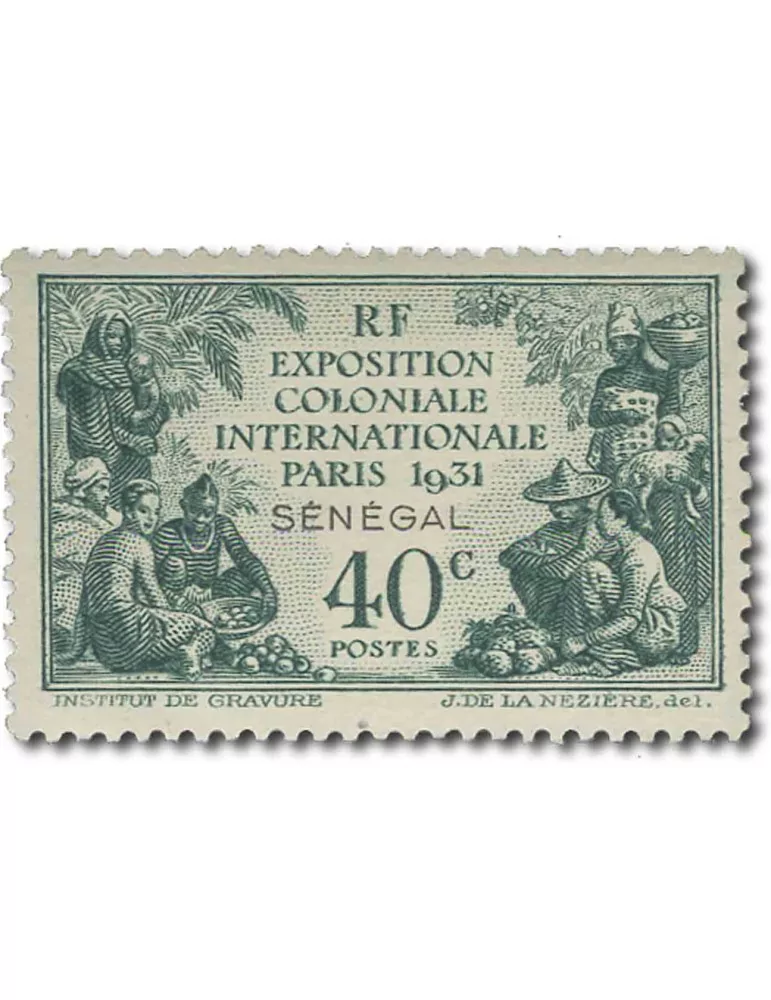 n° 110/113* - Timbre SENEGAL Poste