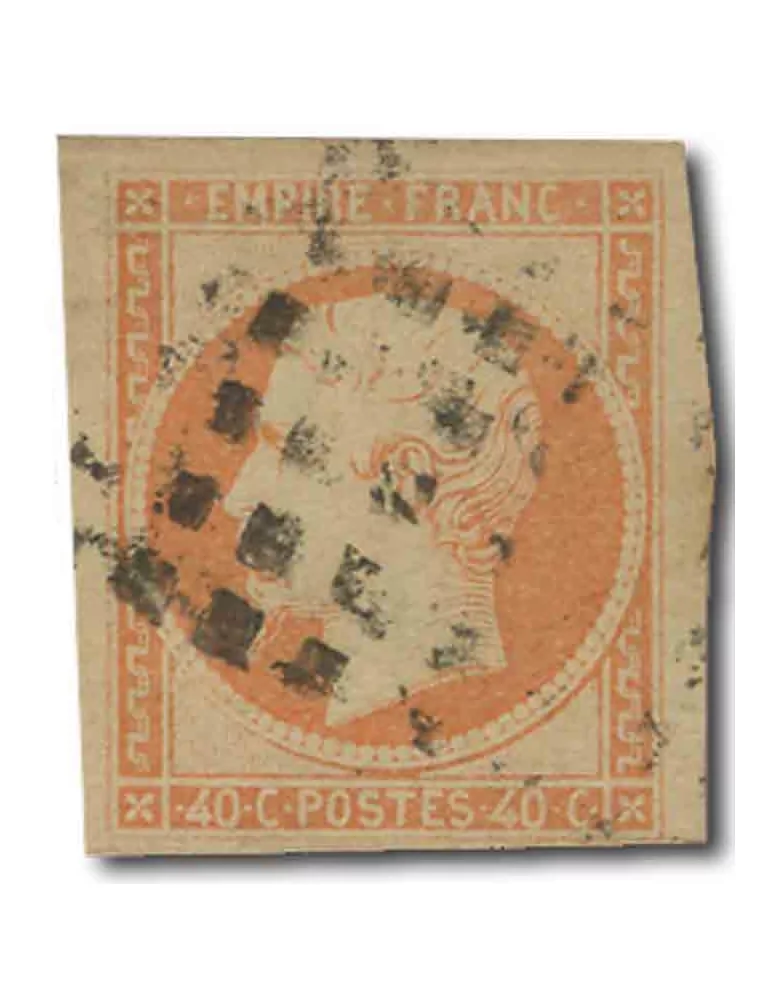 n° 16 obl. TB - Timbre FRANCE Poste