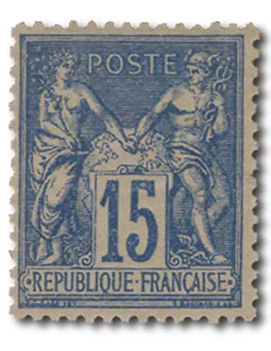 n° 90** - Timbre FRANCE Poste