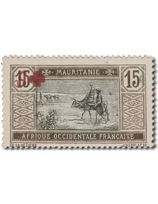 n° 35b** - Timbre MAURITANIE Poste