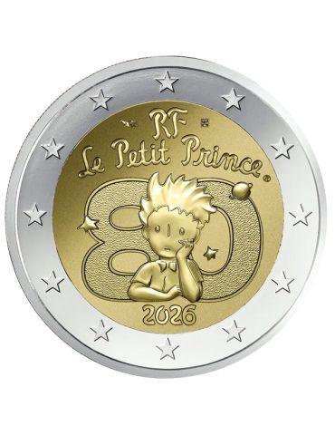 BU : 2 EURO COMMEMORATIVE 2026 COINCARD : FRANCE (Le désert) 2