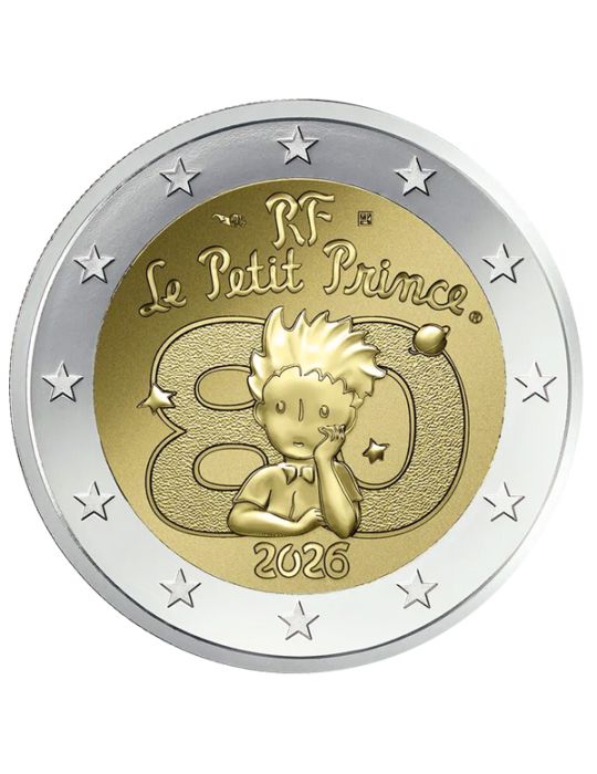 BU : 2 EURO COMMEMORATIVE 2026 COINCARD : FRANCE (Le désert)