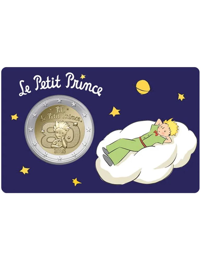 BU : 2 EURO COMMEMORATIVE 2026 COINCARD : FRANCE (Le nuage)