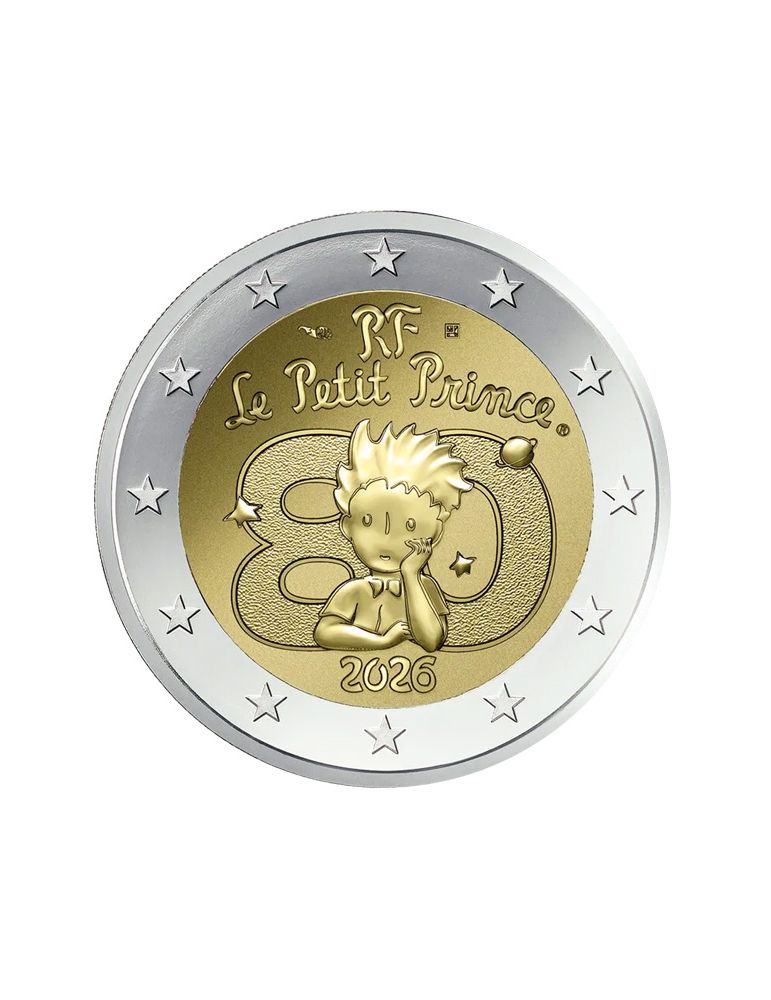 BU : 2 EURO COMMEMORATIVE 2026 COINCARD : FRANCE (Le nuage)