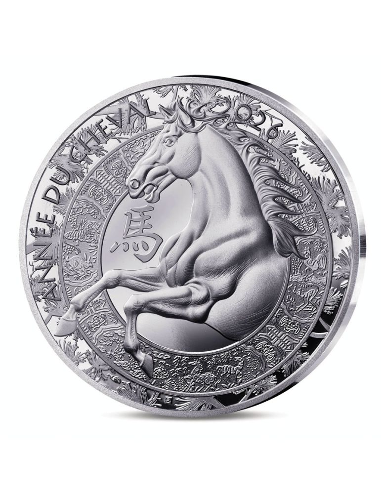 10 EUROS ARGENT BE - ANNEE DU CHEVAL (2026)