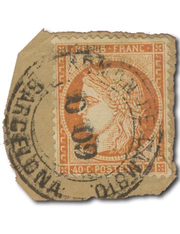 n° 38 obl. - Timbre FRANCE Poste