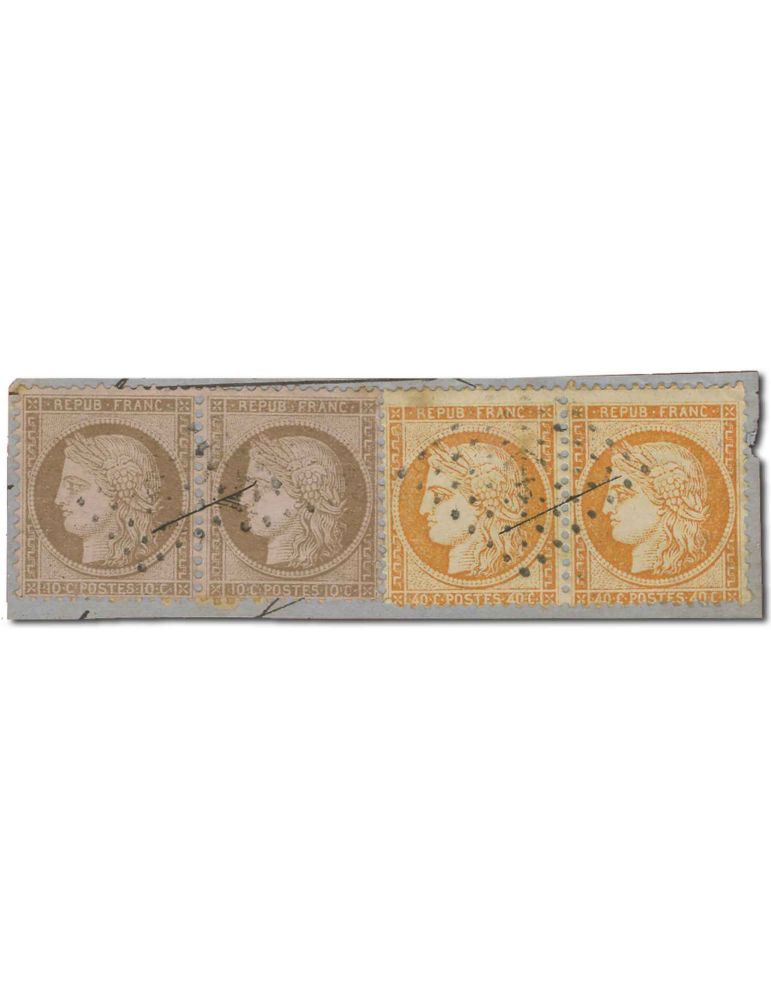 n° 58 et 38 obl. - Timbre FRANCE Poste