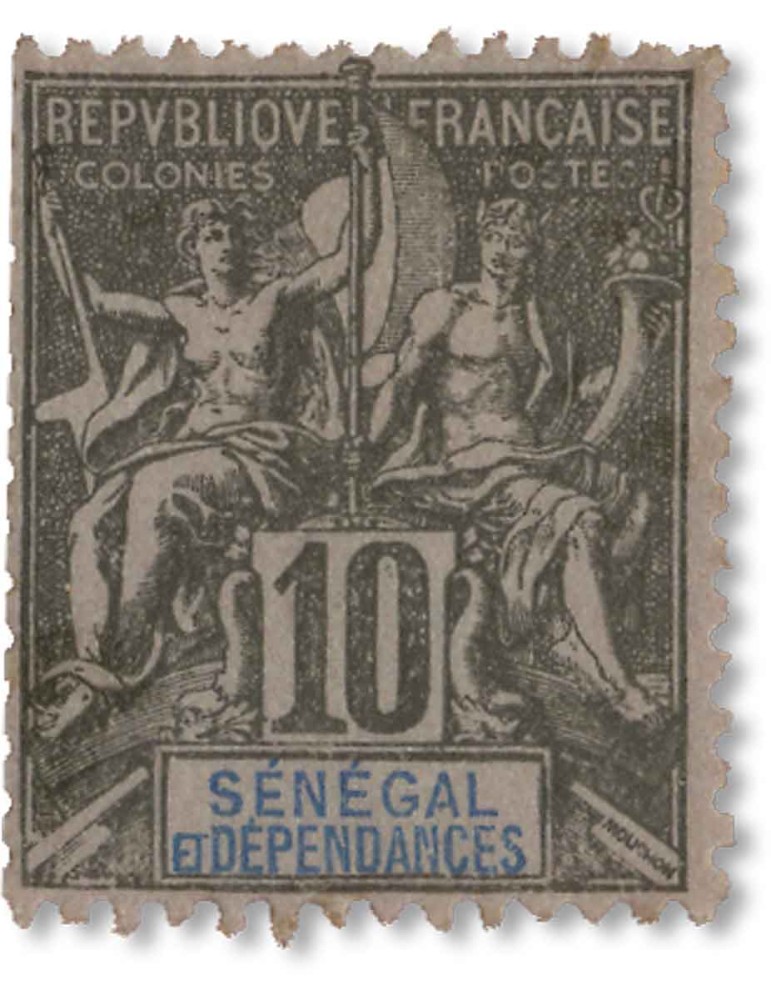 n° 8/20* - Timbre SENEGAL Poste
