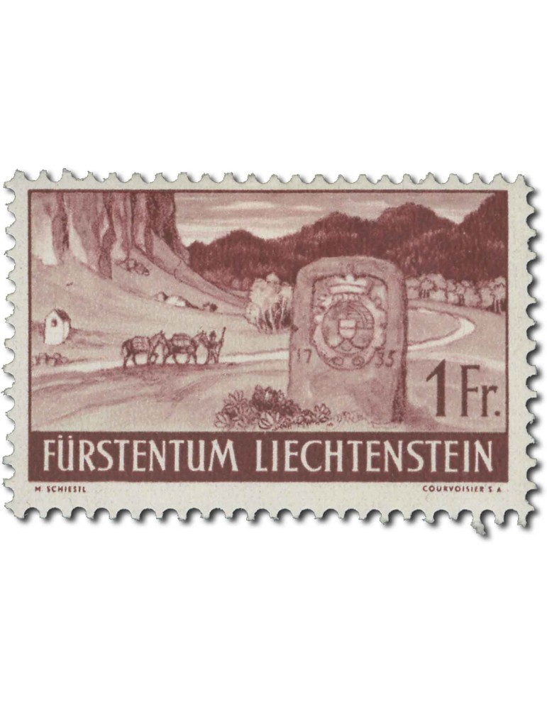 n° 141/152* - Timbre LIECHTENSTEIN Poste