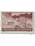 n° 141/152* - Timbre LIECHTENSTEIN Poste