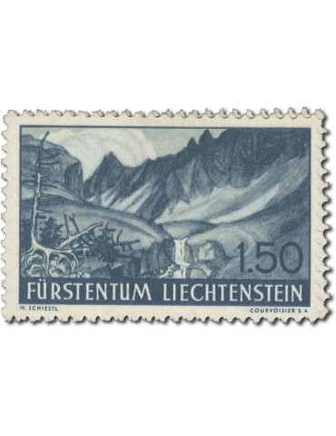 n° 141/152* - Timbre LIECHTENSTEIN Poste 2
